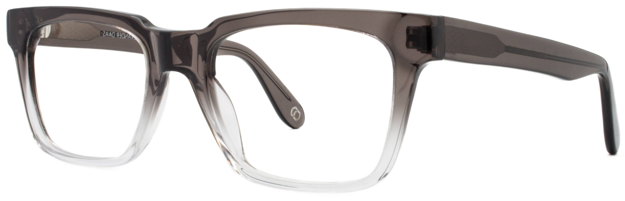 Alexander Daas - Benjamin Eyeglasses - Grey Fade - Side View