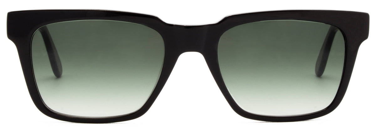 Alexander Daas - Benjamin Sunglasses - Black - Front View