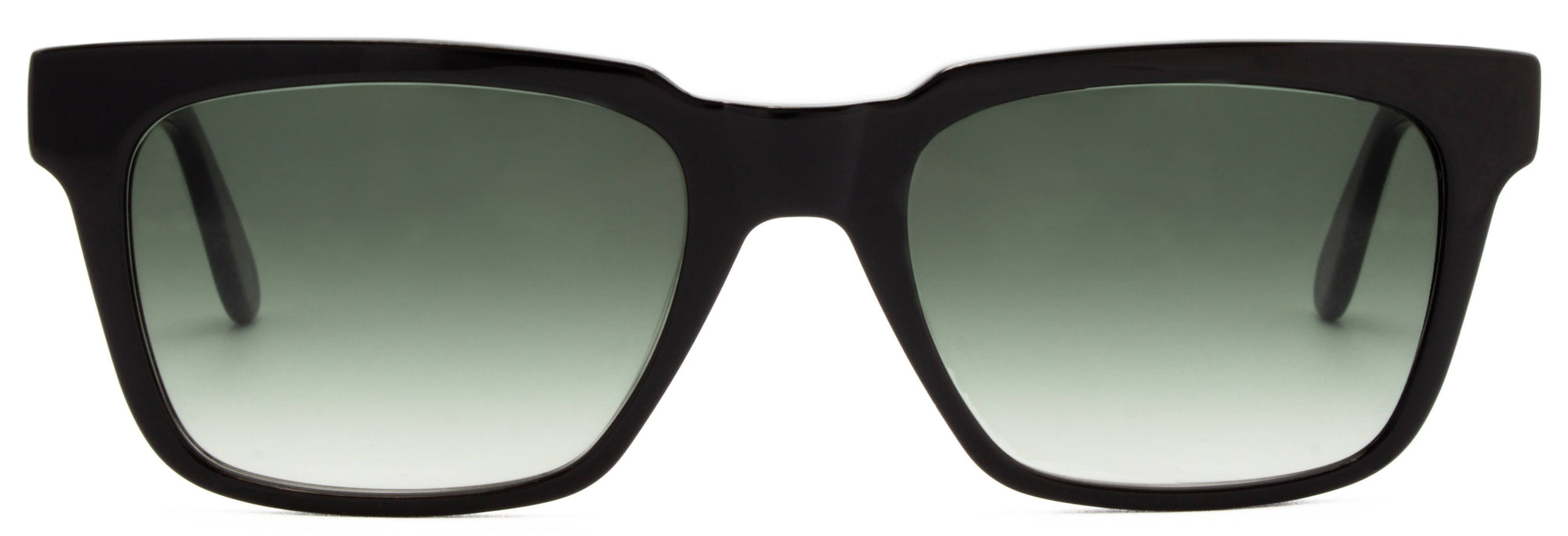 Alexander Daas - Benjamin Sunglasses - Black - Front View