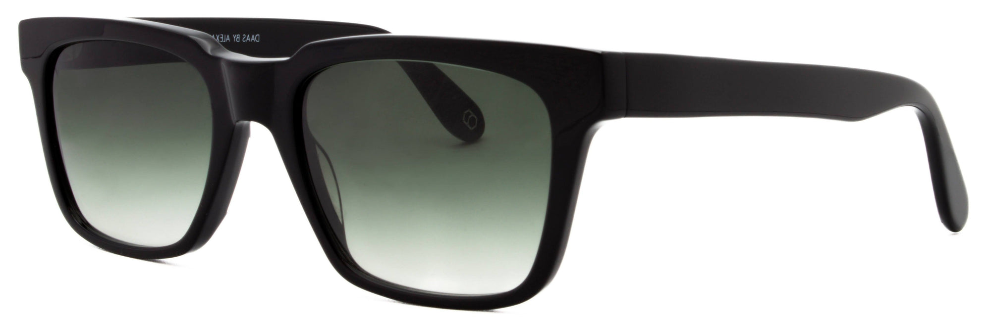 Alexander Daas - Benjamin Sunglasses - Black - Side View