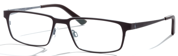 Alexander Daas - Bevel Breaking Bag Eyeglasses - Cafe & Pale Taupe - Side View