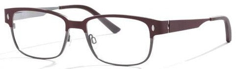 Alexander Daas - Bevel Daniel Eyeglasses - Granite &amp; Brushed Gunmetal - Side View