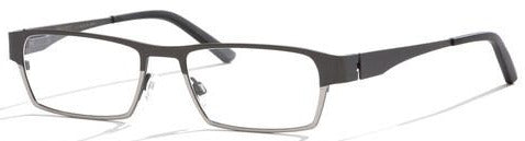 Alexander Daas - Bevel Figjam Eyeglasses - Black &amp; Shiny Silver - Side View