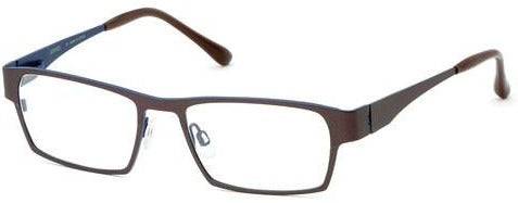 Alexander Daas - Bevel Figjam Eyeglasses - Granite Dark Blue - Side View