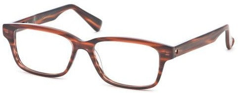 Alexander Daas - Bevel Gonzo Eyeglasses - Rosewood - Side View