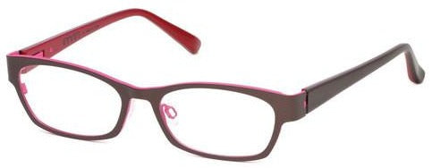 Alexander Daas - Bevel I See Poland Eyeglasses - Granite Fuchsia - Side View