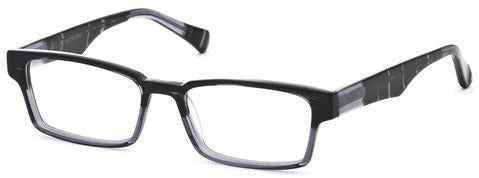 Alexander Daas - Bevel Louigi Eyeglasses - Grey Split - Side View