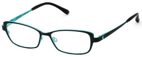 Alexander Daas - Bevel Rotoonda Eyeglasses - Black Melody - Side View