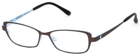 Alexander Daas - Bevel Rotoonda Eyeglasses - Granite Sky Blue - Side View