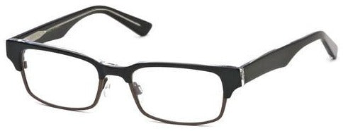 Alexander Daas - Bevel Trotter Eyeglasses - Black Diamond - Side View