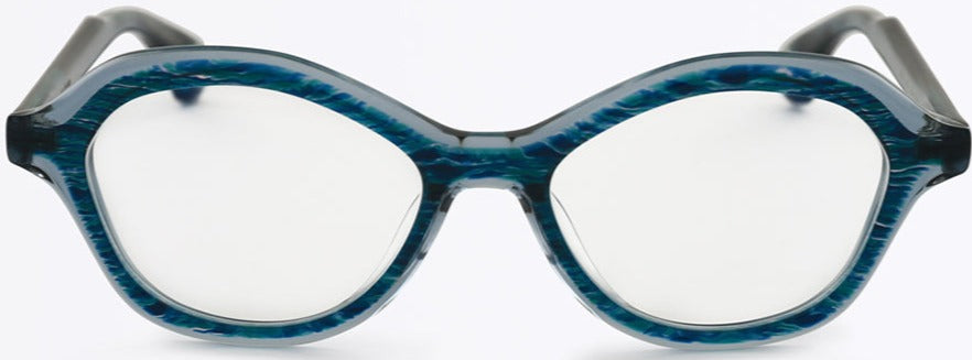 Alexander Daas - Blake Kuwahara Bardi Eyeglasses - Lake - Front View
