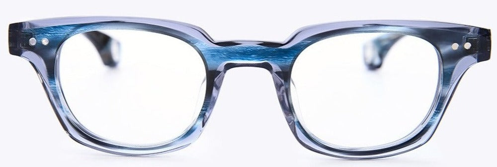 Alexander Daas - Blake Kuwahara Blore Eyeglasses - Ocean - Front View