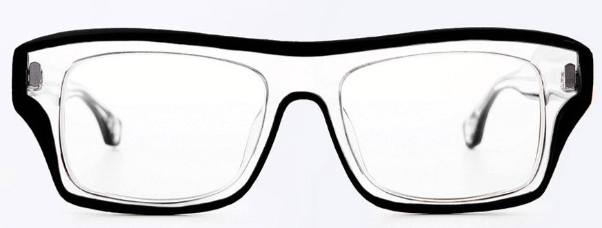 Alexander Daas - Blake Kuwahara Chambers Eyeglasses - Crystal - Front View