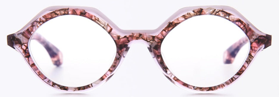 Alexander Daas - Blake Kuwahara Curlett Eyeglasses - Sakura - Front View