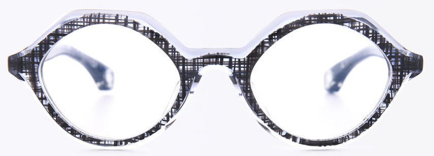 Alexander Daas - Blake Kuwahara Curlett Eyeglasses - Sky - Front View