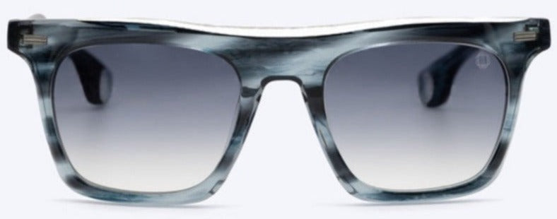 Alexander Daas - Blake Kuwahara Deaton Sunglasses - Ocean - Front View