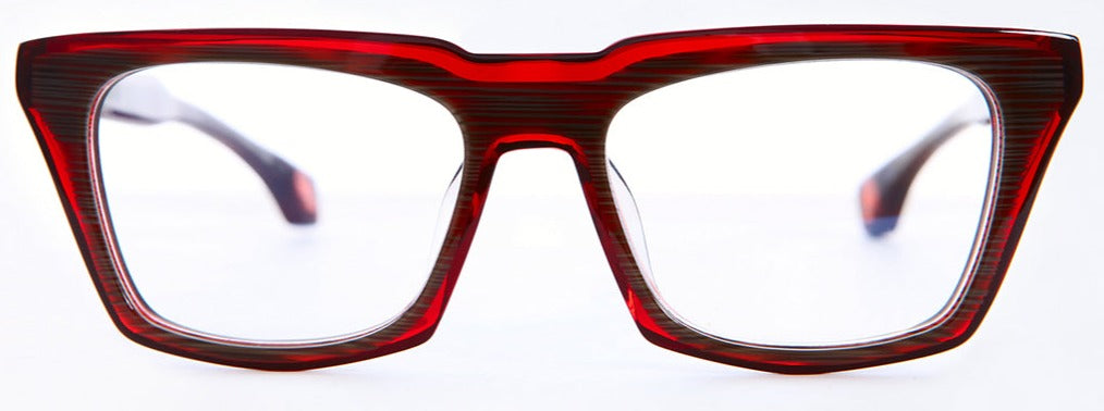 Alexander Daas - Blake Kuwahara Eames Eyeglasses - Syrah - Front View