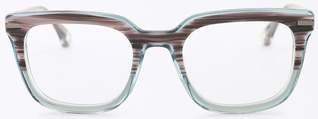Alexander Daas - Blake Kuwahara Hobson Eyeglasses - Graphite - Front View