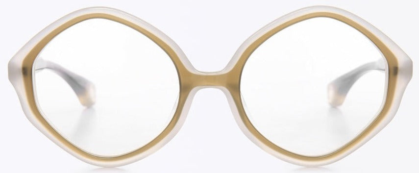 Alexander Daas - Blake Kuwahara Ingles Eyeglasses - Olive - Front View