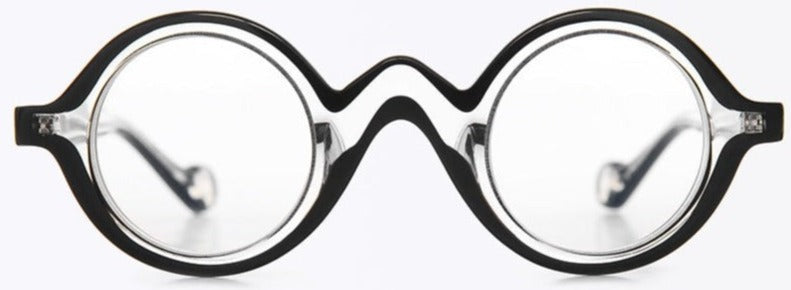 Alexander Daas - Blake Kuwahara Lifesaver Eyeglasses - Crystal - Front View