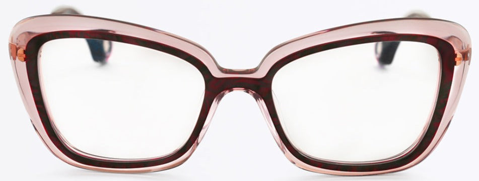Alexander Daas - Blake Kuwahara Mackintosh Eyeglasses - Garnet - Front View
