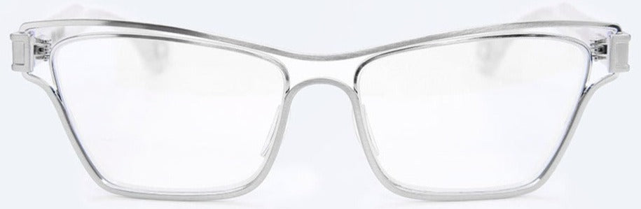 Alexander Daas - Blake Kuwahara Maybeck Eyeglsses - Silver - Front View