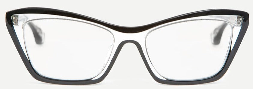 Alexander Daas - Blake Kuwahara Morgan Eyeglasses - Crystal - Front View