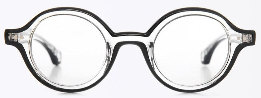 Alexander Daas - Blake Kuwahara Pei Eyeglasses - Crystal - Front View