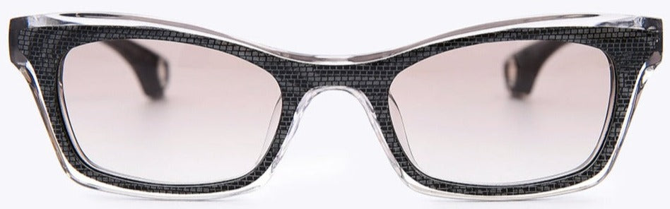 Alexander Daas - Blake Kuwahara Wassily Sunglasses - Snake Grey - Front View