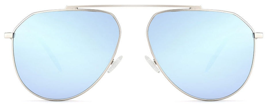 Alexander Daas - California La Brea Sunglasses - Silver - Front View
