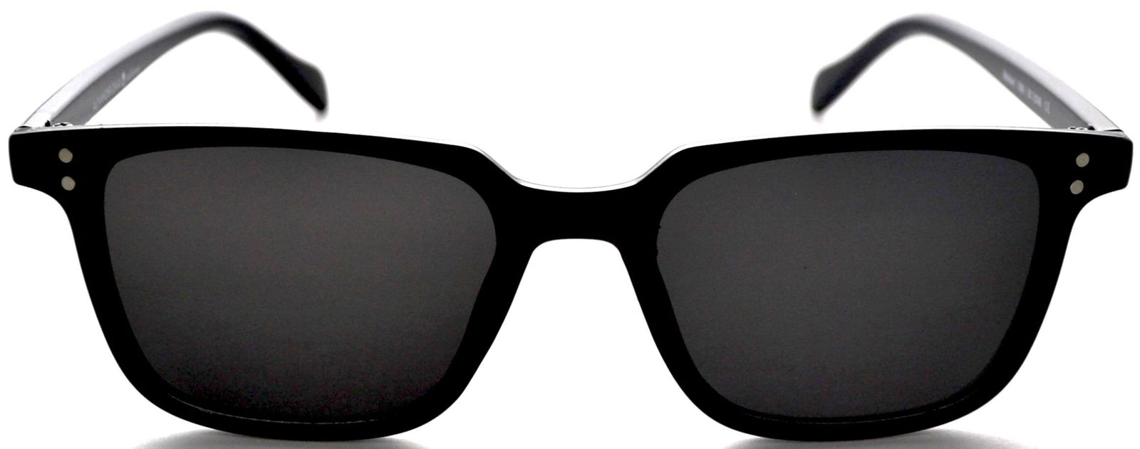 Alexander Daas - California Mulholland Sunglasses - Black - Front View