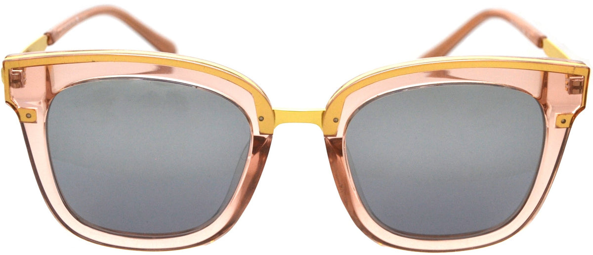 Alexander Daas - California Sunset Sunglasses - Blush Gold - Front View