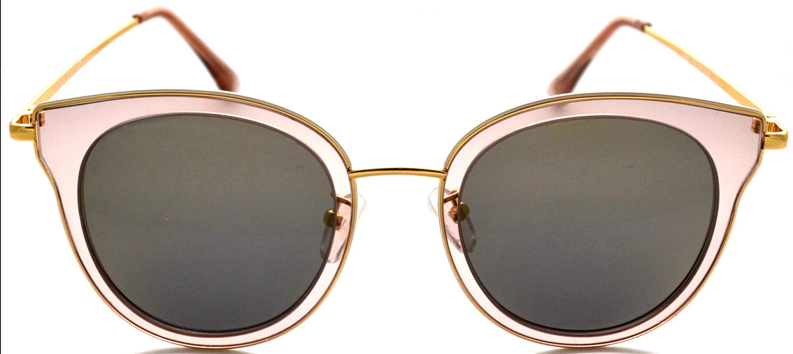 Alexander Daas - California Venice Sunglasses - Blush Gold - Front View