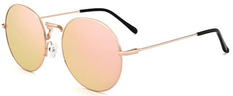 Alexander Daas - California Vine Sunglasses - Rose Gold - Side View