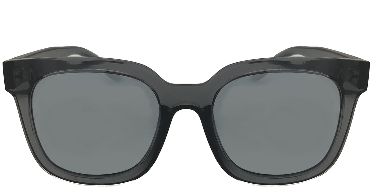 Alexander Daas - California West 3rd Sunglasses - Smoke Gray - Front View