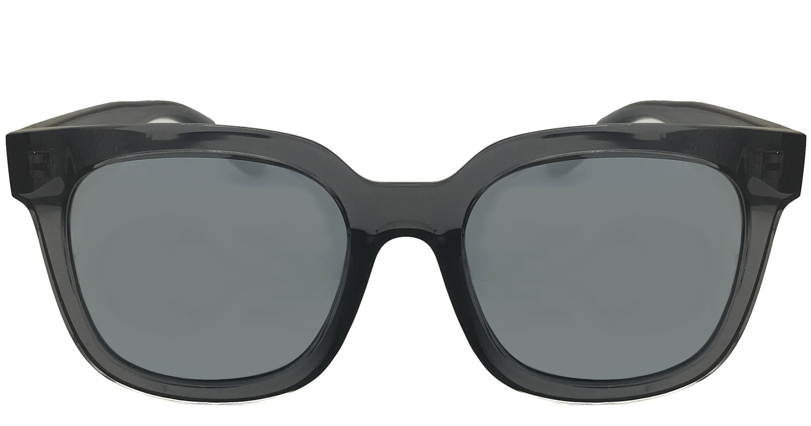 Alexander Daas - California West 3rd Sunglasses - Smoke Gray - Front View