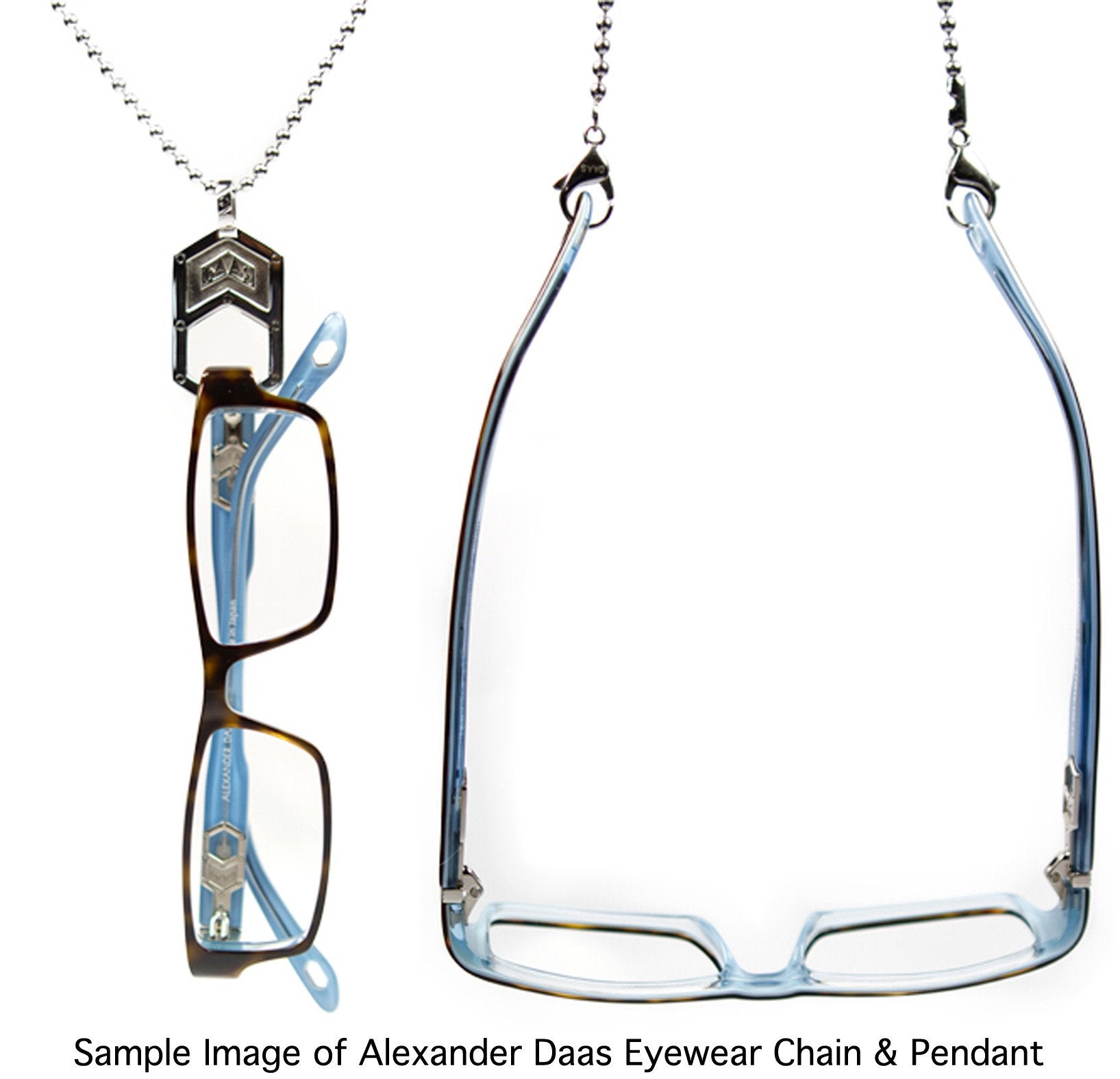 Alexander Daas - Castro Eyeglasses - Sample Image of Eyewear Chain & Pendant Accessories