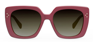 Alexander Daas - Celine 40218U Sunglasses - Shiny Rose & Brown - Front View