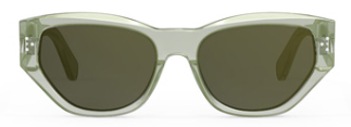 Alexander Daas - Celine 40219I/S Sunglasses - Shiny Green - Front View