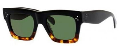 Alexander Daas - Celine 41054/s Large Original Sunglasses - Black &amp; Havana Tortoise - Side View