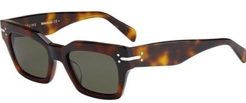 Alexander Daas - Celine 41070/s Geometric Sunglasses - Havana - Side View