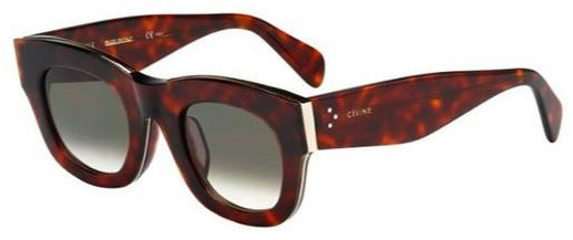 Alexander Daas - Celine 41095/s Strat Brow Sunglasses - Havana - Side View