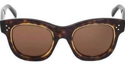 Alexander Daas - Celine 41397/S Sunglasses - Dark Havana & Brown - Front View