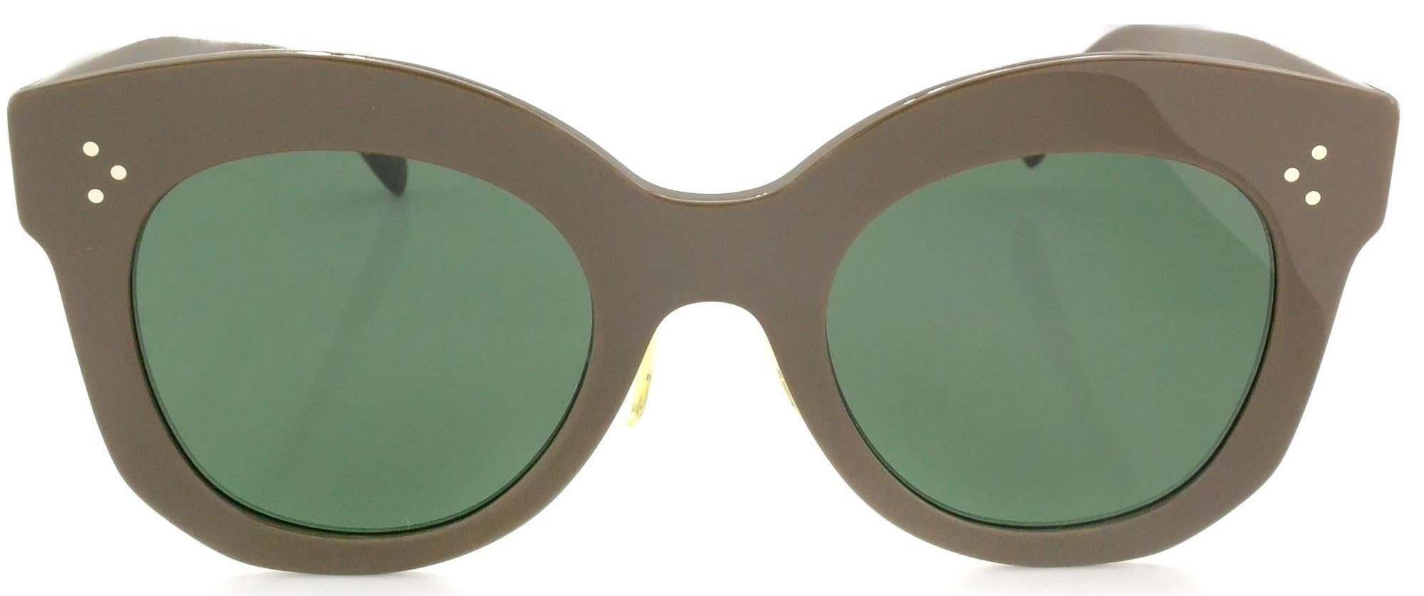 Alexander Daas - Celine 41443/S Sunglasses - Khaki & Light Green - Front View