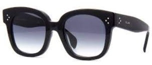 Alexander Daas - Celine CL4002UN Sunglasses - Shiny  Black & Smoke - Side View