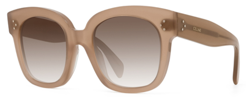 Alexander Daas - Celine CL4002UN Sunglasses - Shiny Opaline Brown - Side View