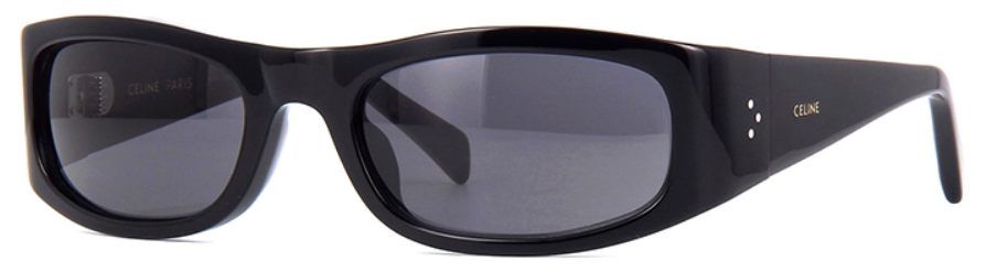 Alexander Daas - Celine CL40085I Sunglasses - Black & Grey Lens - Side View