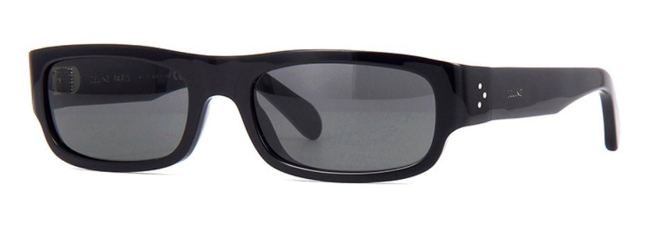 Alexander Daas - Celine CL40087I Sunglasses - Black & Grey Lens - Side View