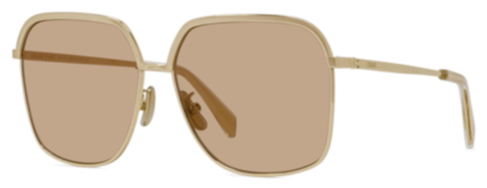 Alexander Daas - Celine CL40151U Sunglasses - Endura Gold - Side View