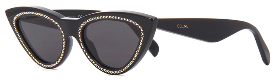 Alexander Daas - Celine CL4019IS Sunglasses - Black & Grey - Side View